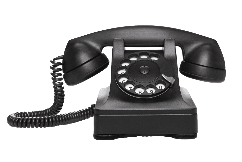 Black telephone